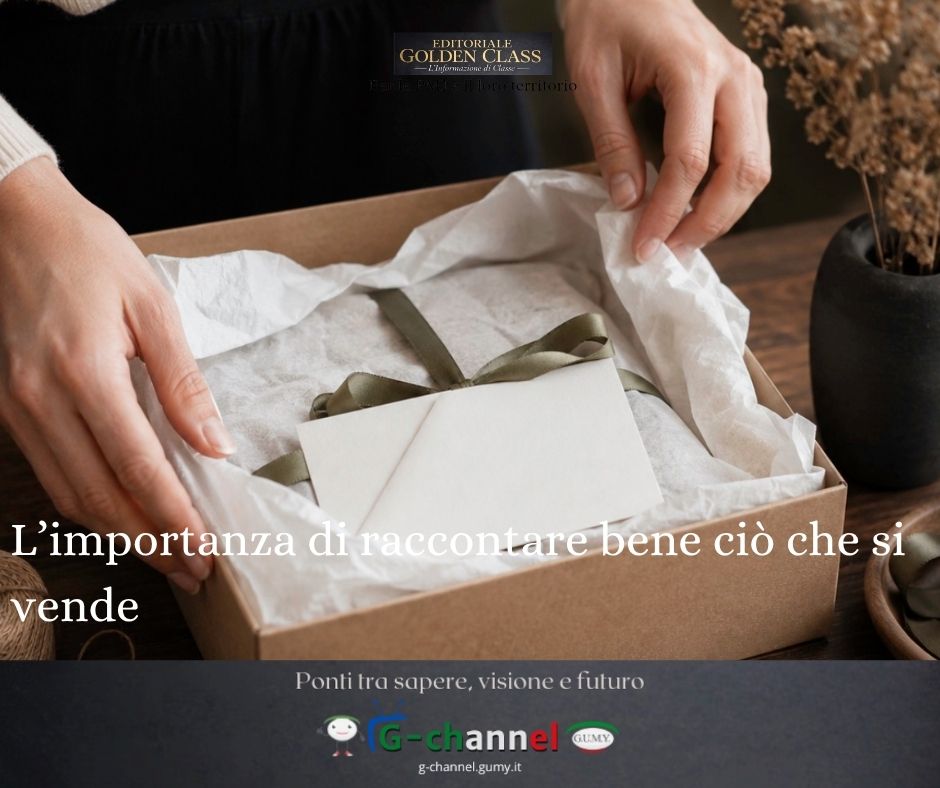 L’importanza di raccontare bene ciò che si vende